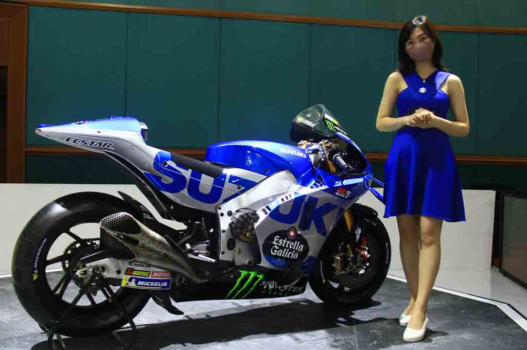 Penasaran Lihat Motor MotoGP? Nih, Suzuki Boyong di JAW 2022