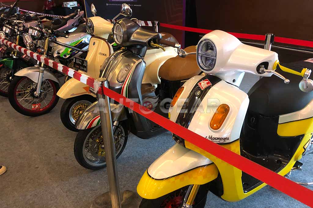 IIMS Motoshow 2022, boyong 44 motor modifikasi yang keren buat inspirasi agar tampil beda. AG - Ahmad Garuda