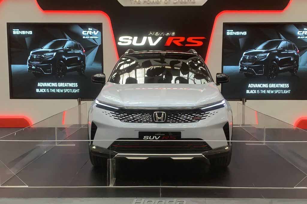 Honda boyong SUV RS Concept ke Jawa Barat dan pamerkan mobil tersebut untuk pasar otomotif di sana. HPM