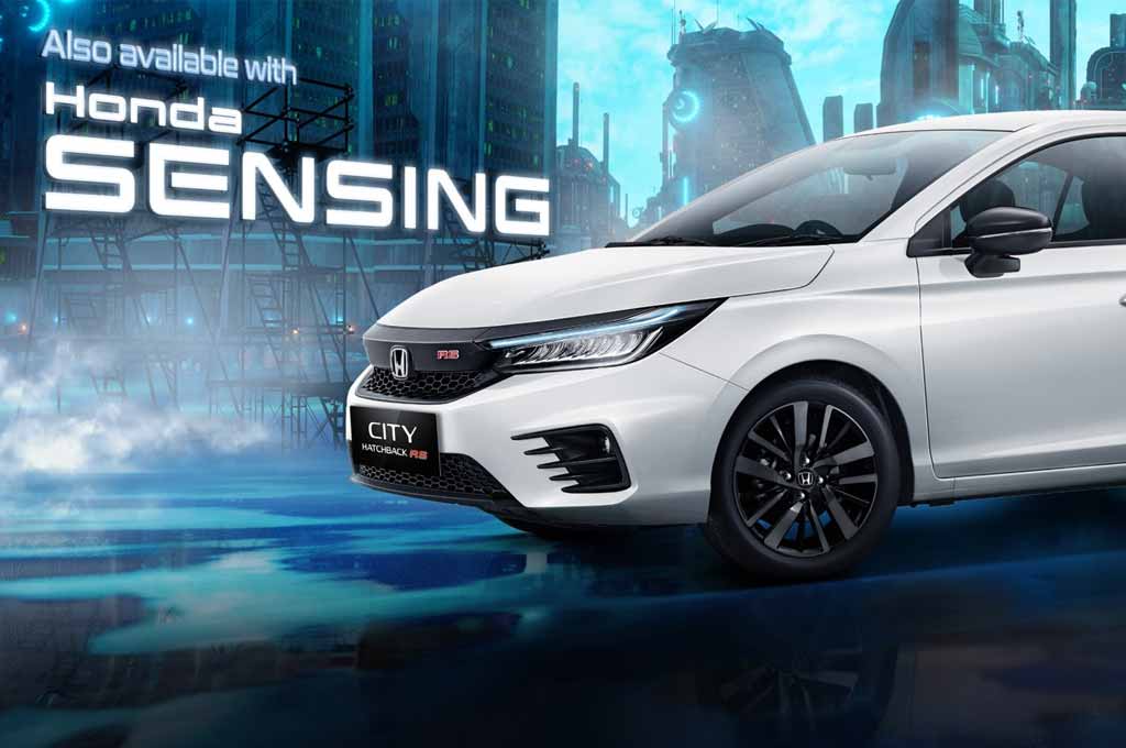 Honda benamkan Honda Sensing di City Hatchback RS. AG - S Alun S