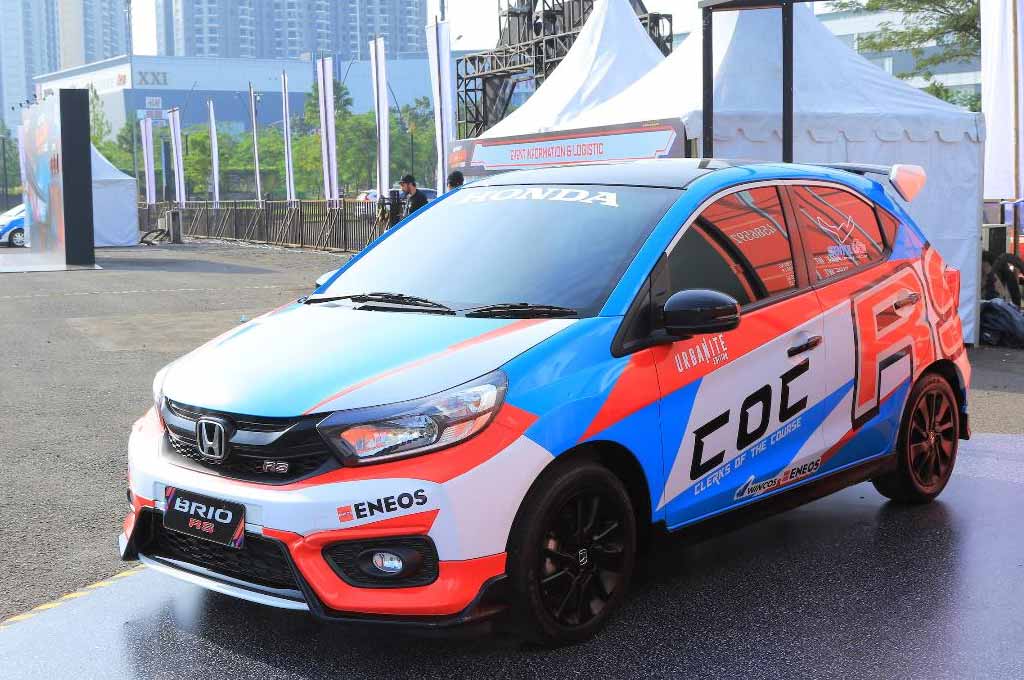 Honda turunkan Brio RS sebagai Official Car untuk ajang balap Indonesia Sentul Series of Motorsport 2022. HPM