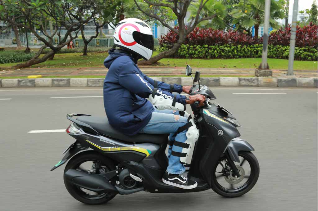 Berkendara sepeda motor juga butuh trik khusus agar tak cepat lelah. YIMM