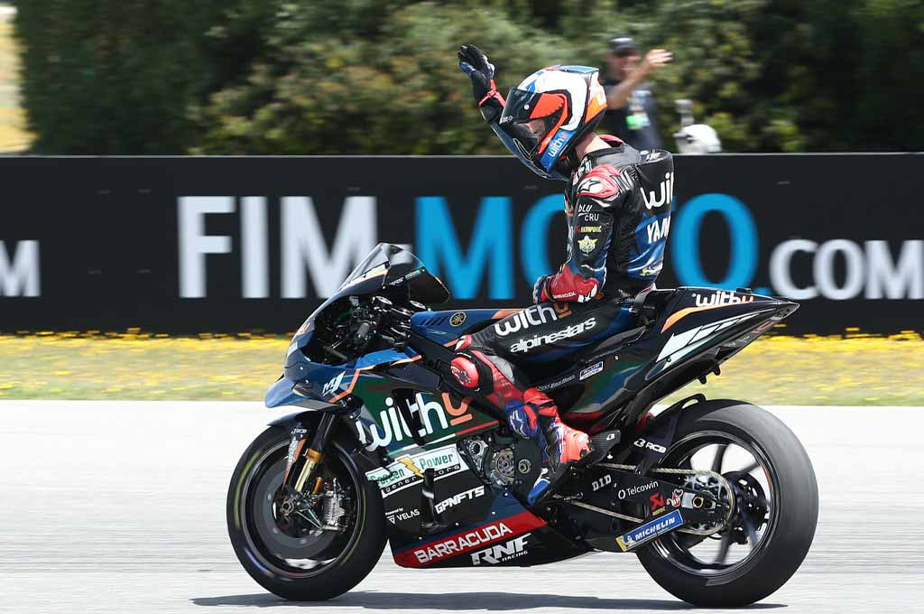 RNF pindah ke lain hati, mulai MotoGP 2023 tim ini bakal menggunakan motor yang dipasok oleh Aprilia. WM