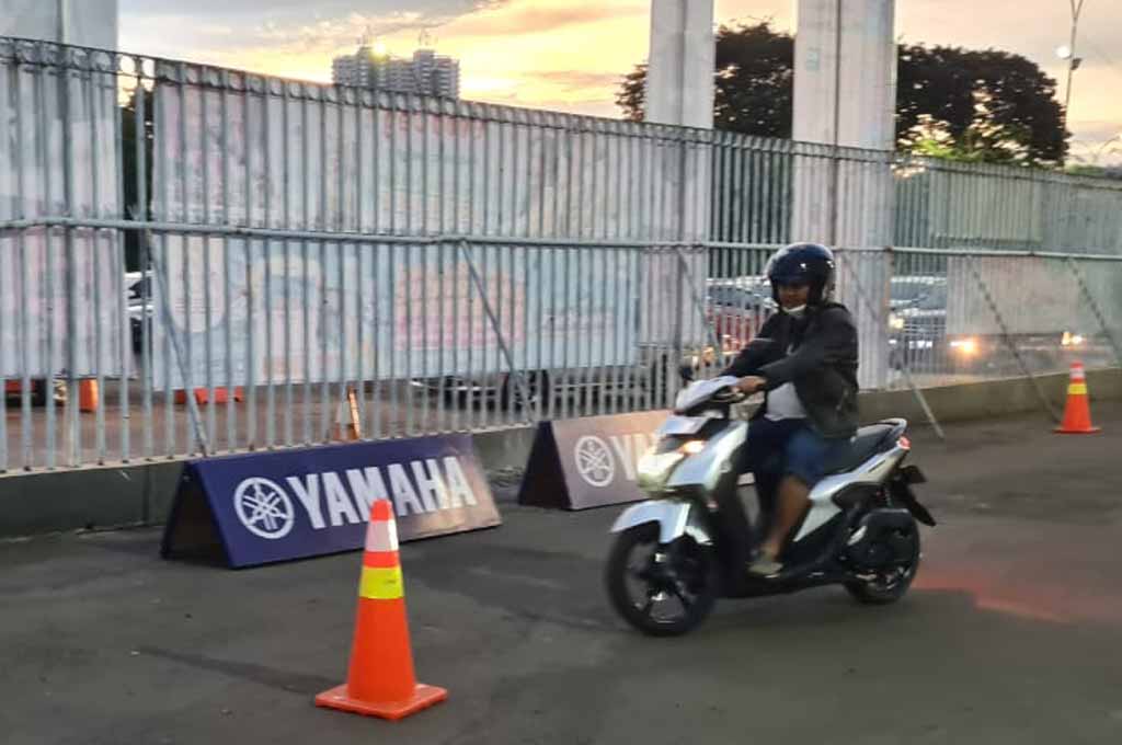 Bukan hanya Fazzio, melainkan Yamaha Gear 125 yang sanggup menarik perhatian pengunjung Jakarta Fair Kemayoran 2022. YIMM