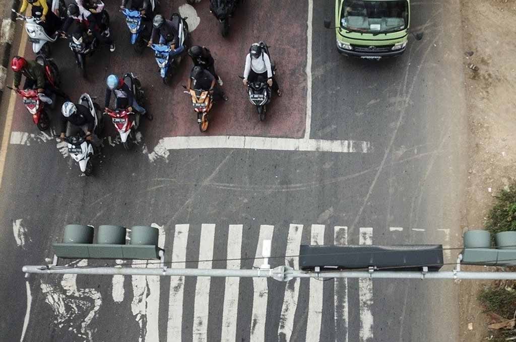 Pendapatan negara dari tilang elektronik mencapai Rp640 miliar? Bisa dihitung seberapa tak patuhnya pengguna jalan di kota-kota besar di Indonesia. Dok Medcom