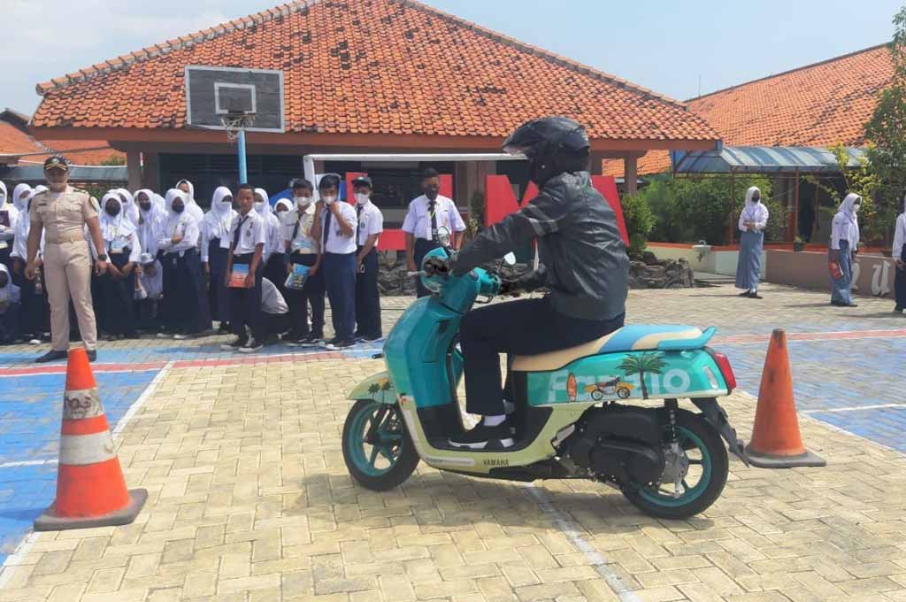 Kenalkan Cara Berkendara Aman ke Sekolah di Jawa Tengah