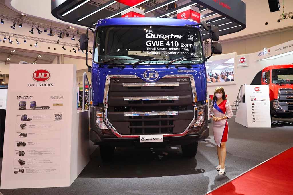 UD Trucks percaya diri tak membawa truk listrik, namun mereka membawa truk dengan emisi gas buang lebih baik yang sesuai dengan regulasi Euro5. AG - Alun 