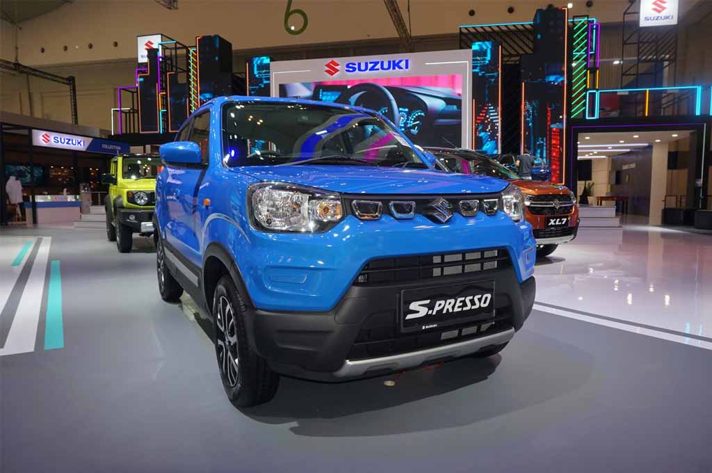 Suzuki S-Presso dan New Baleno sumbang angka penjualan yang cukup signifikan selama pagelaran GIIAS 2022 di booth Suzuki. SIS