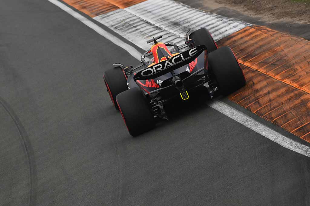 Max Verstappen menjuarai F1 Belanda yang berlangsung di Sirkuit Zandvoort pada Minggu (4/9/2022). Red Bull CP