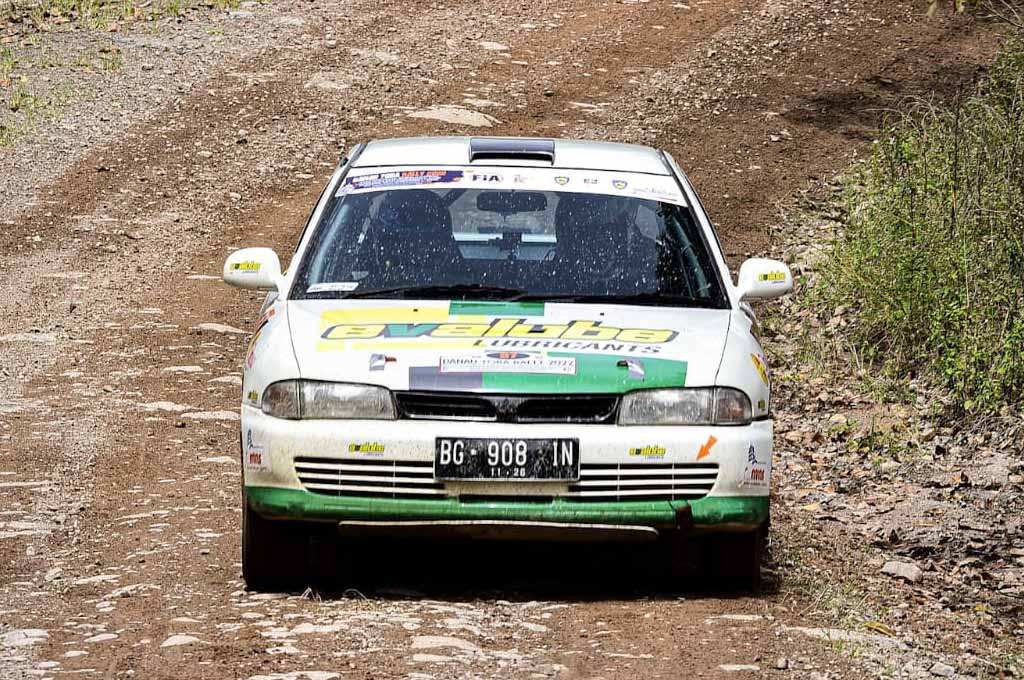 Tim Reli Evalube Unjuk Gigi di Kejurnas Danau Toba Rally Putaran Kedua