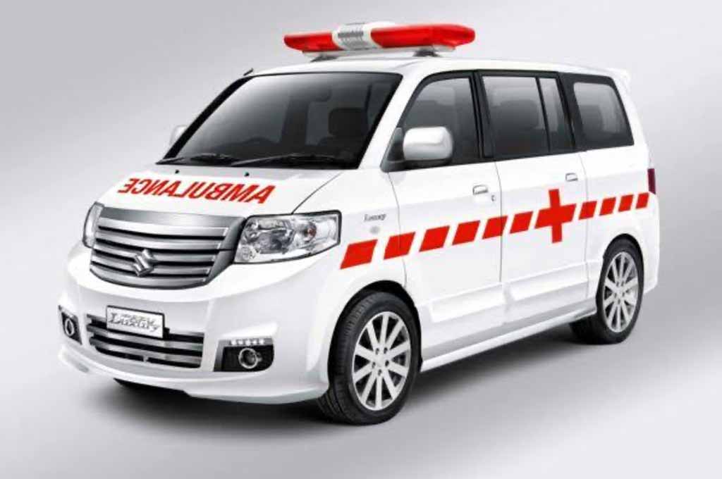 Suzuki rayakan hari kesehatan dengan mendukung produk kendaraan untuk ambulans. SIS