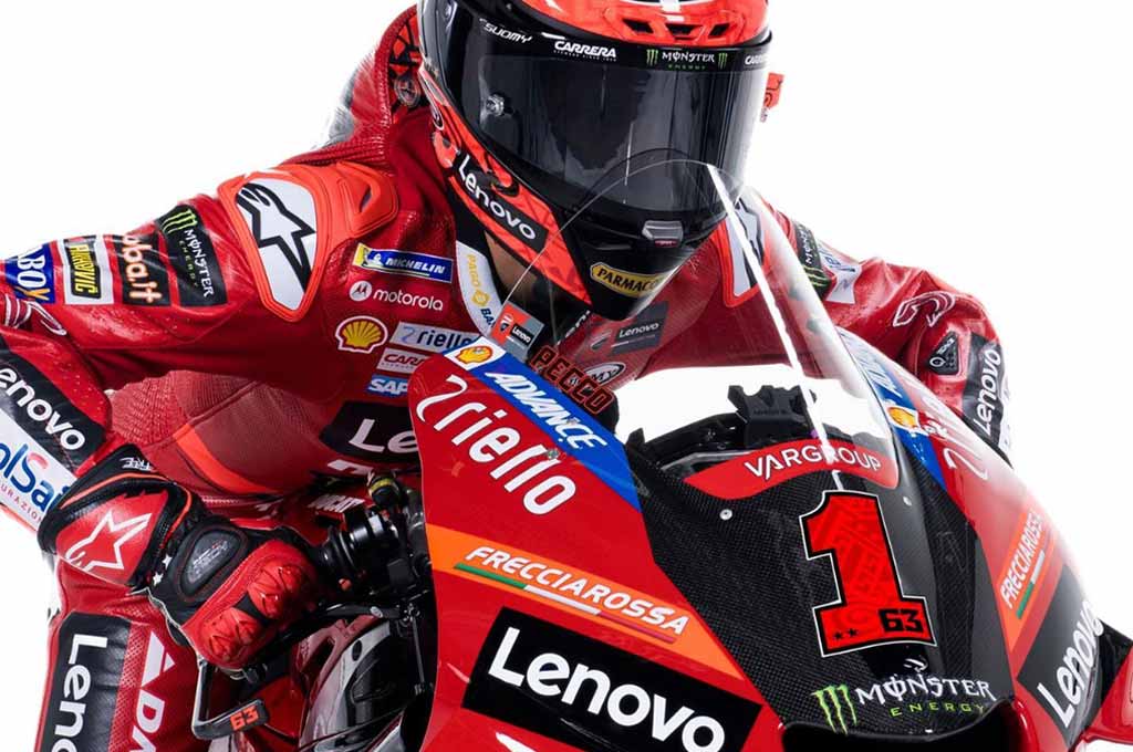 Juara Dunia MotoGP 2022 Pecco Bagnaia, Pakai Angka 1