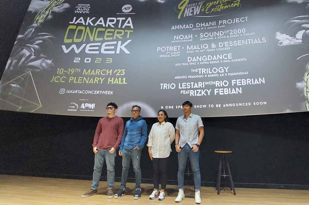 Jakarta Concert Week usung konsep konser kolaborasi yang juga berada dalam lingkungan pameran GAIKINDO Jakarta Auto Week 2023. SE