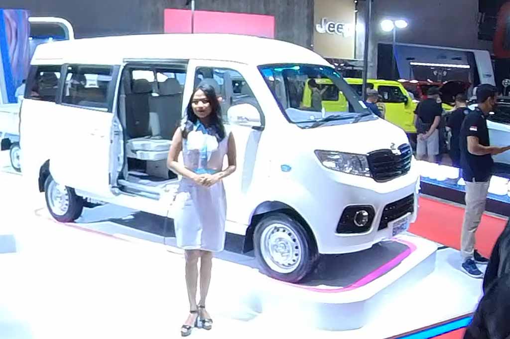 Esemka bikin kejutan dengan membawa Bima Electric di pameran otomotif IIMS 2023. AG-Uda