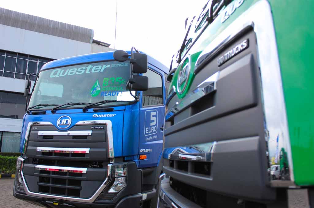 UD TRucks konsen dengan emisi gas buang dan kini siap dengan regulasi Euro 5. UD Trucks