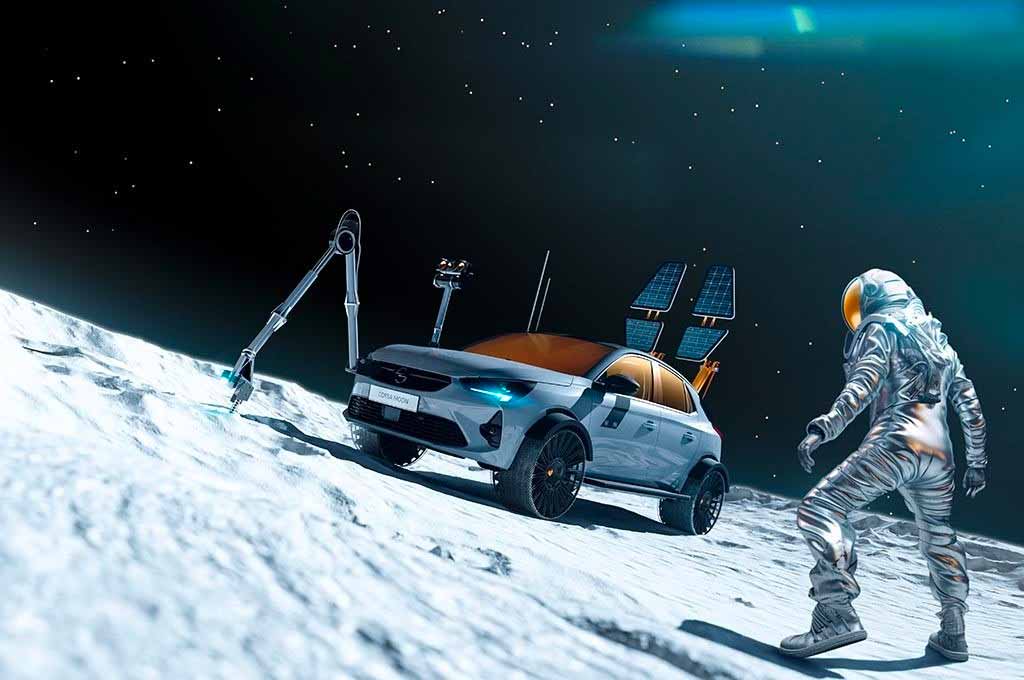 Mobil ini bakal jadi mobil yang mampu berjalan di permukaan bulan. Dok Medcom