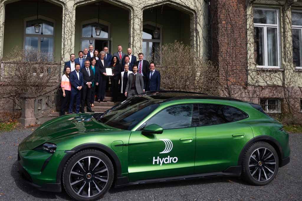 Hydro akan menyediakan aluminium rendah karbon Hydro Reduxa 4.0 kepada Porsche dan beberapa pemasok komponennya. Porsche