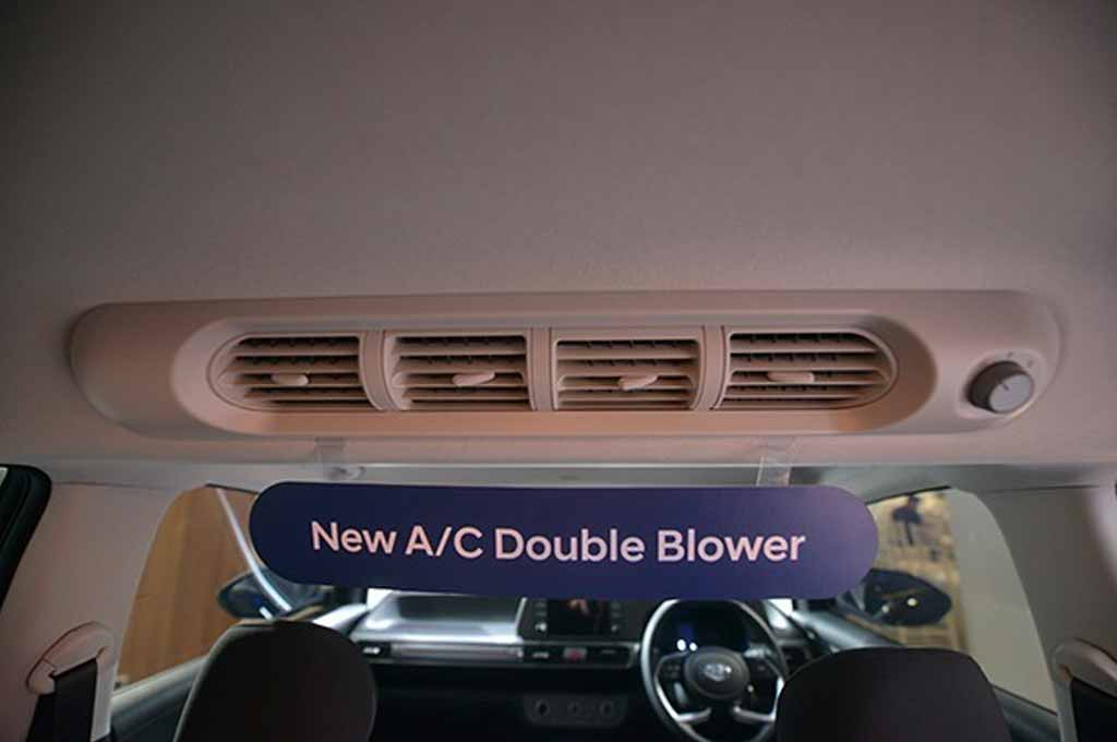 Hyundai berikan update terbaru dengan double blower dan beberapa item lainnya di Stargazer Active. HMID