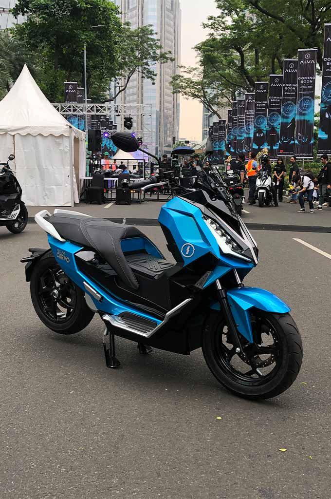 Cervo jadi andalan baru ALVA untuk motor listrik canggih di Indonesia. AG-Uda