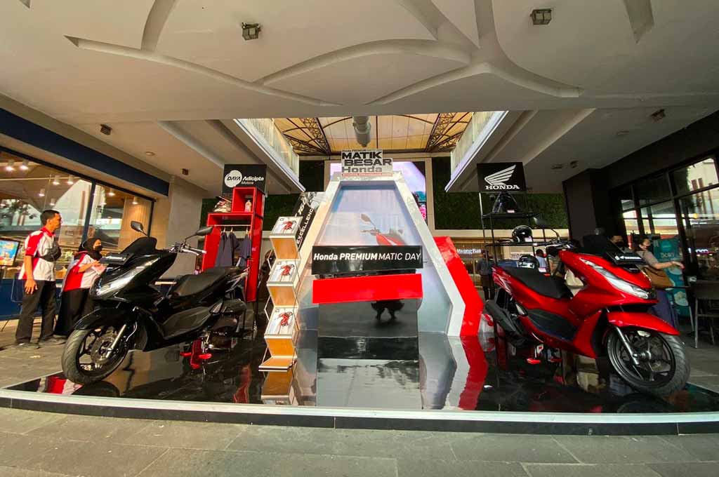 Panen Raya Penjualan Matik Premium Honda Jabar di Bekasi