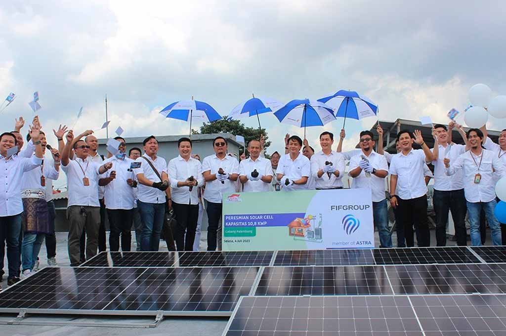 Selain Pembiayaan Motor, FIFGroup Genjot 18 Titik Solar Panel Tahun Ini