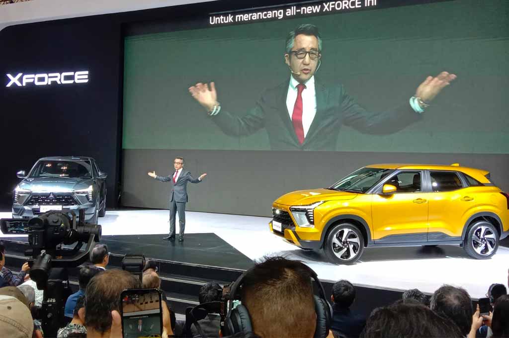Kehadiran SUV kompak Mitsubishi XForce bukan tanpa persiapan matang. Bahkan diakui PT Mitsubishi Motors Krama Yudha Sales Indonesia (MMKSI) dalam acara Gaikindo Indonesia International Auto Show (GIIAS) 2023, Kamis (10/8/2023).. MMKSI