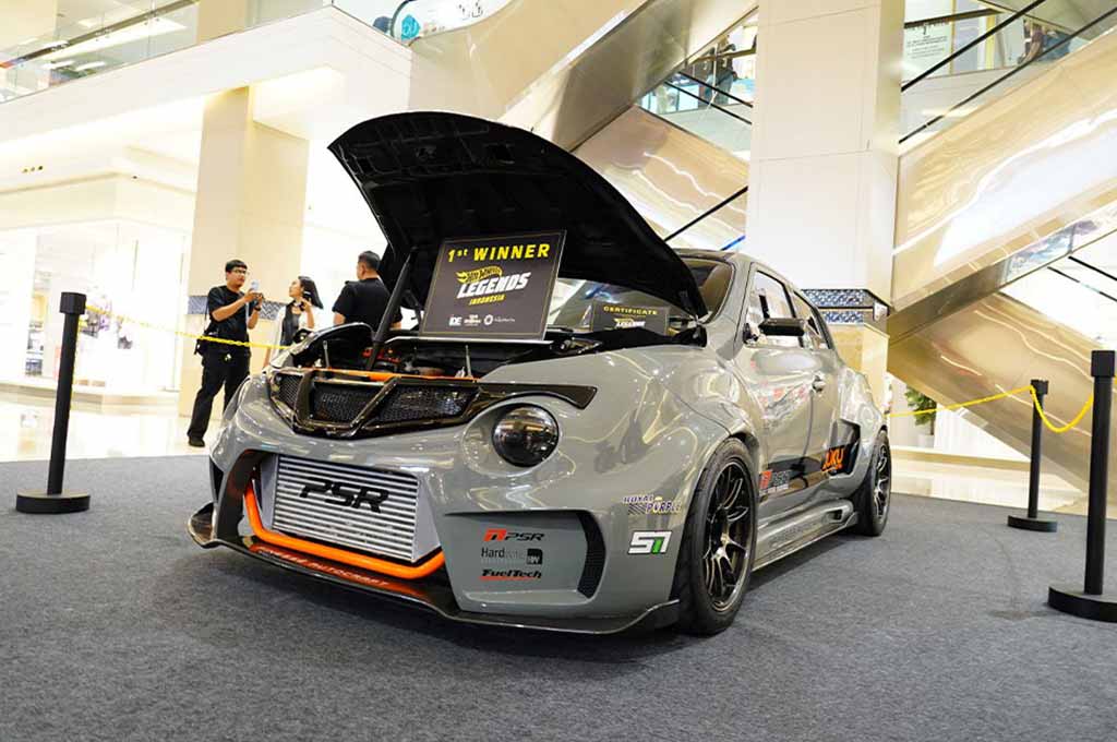 Modifikasi mobil yang bernama Jukū, selain mencuri perhatian para juri, juga mendapatkan decak kagum dari para pengunjung Hot Wheels Legends Tour 2023.  AG-Alun