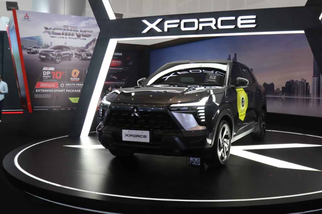 Mitsubishi boyong Xforce ke GIIAS Surabaya. MMKSI
