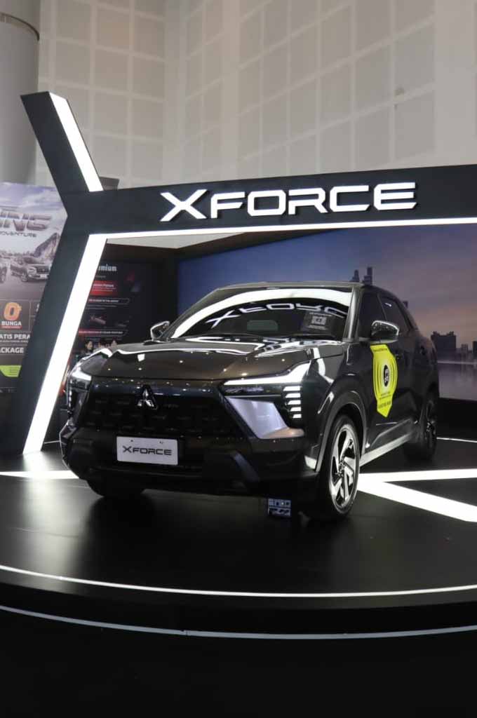 Mitsubishi boyong Xforce ke GIIAS Surabaya. MMKSI
