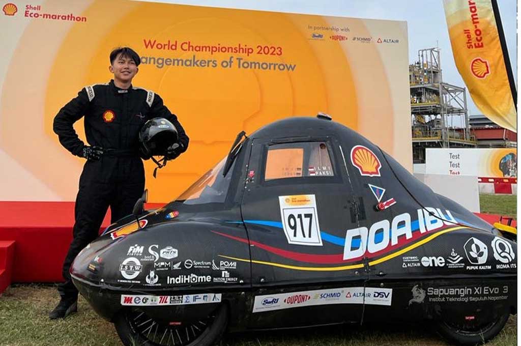 Shell Eco Marathon yang berlangsung di India, berhasil membawa nama tim Indonesia ke pentas dunia. SEM