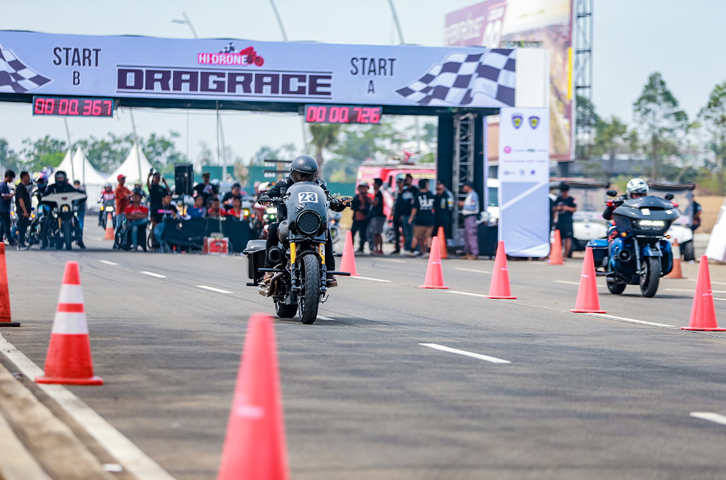 Drag race HOGERS Indonesia pecah rekor dengen lebih dari 650 starter