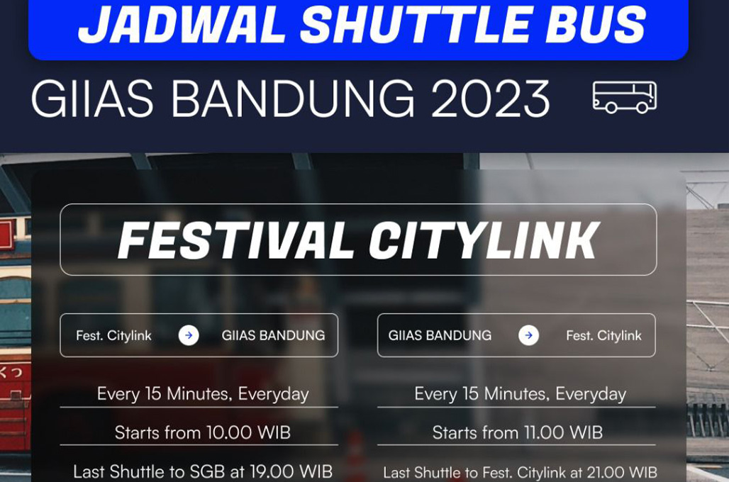 GIIAS Bandung 2023 siapkan shuttle bus dan kantong parkir alternatif untuk memudahkan pengunjung yang hadir - GIIAS