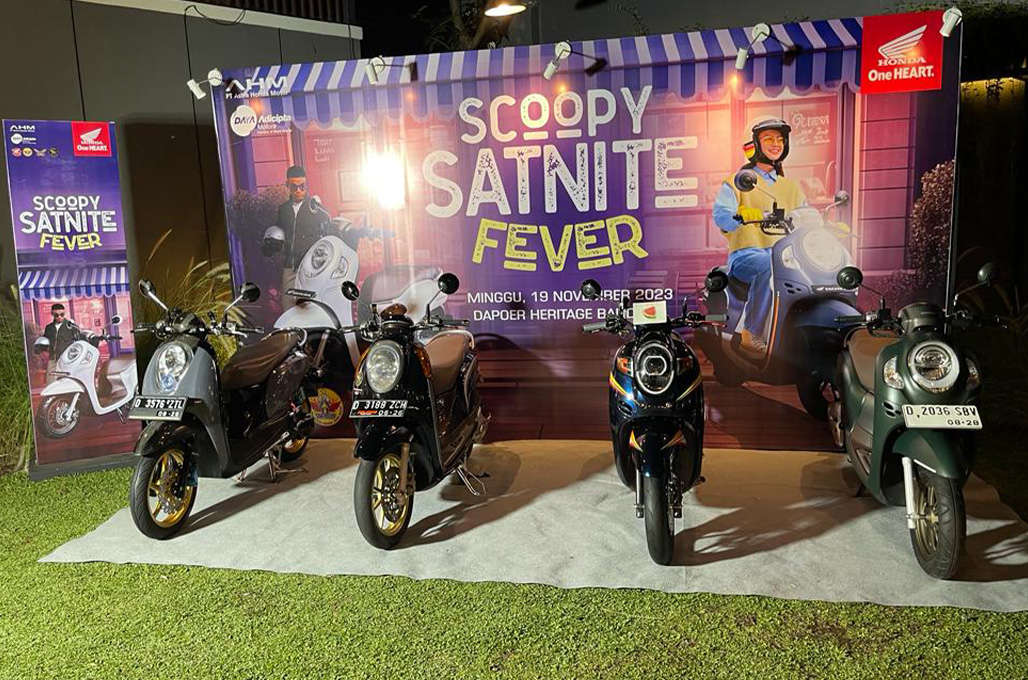 Para pengguna Honda Scoopy menggelar acara Scoopy Satnite Fever, didukung PT Daya Adicipta Motora - DAM