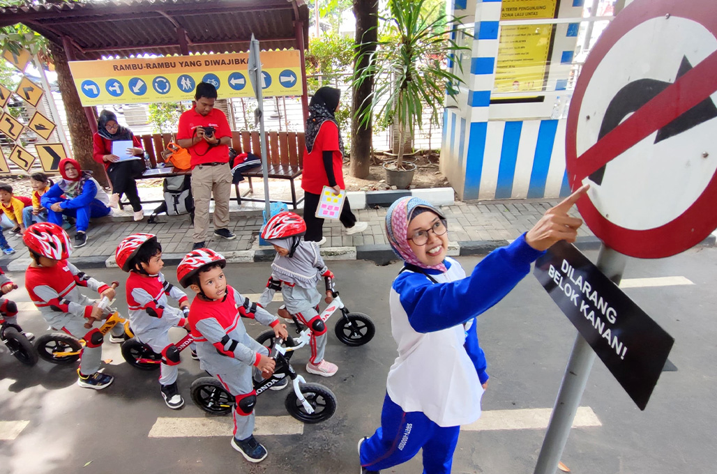 Yayasan Astra Honda Motor menggiatkan edukasi seputar keselamatan berkendara melalui PAUD - AHM