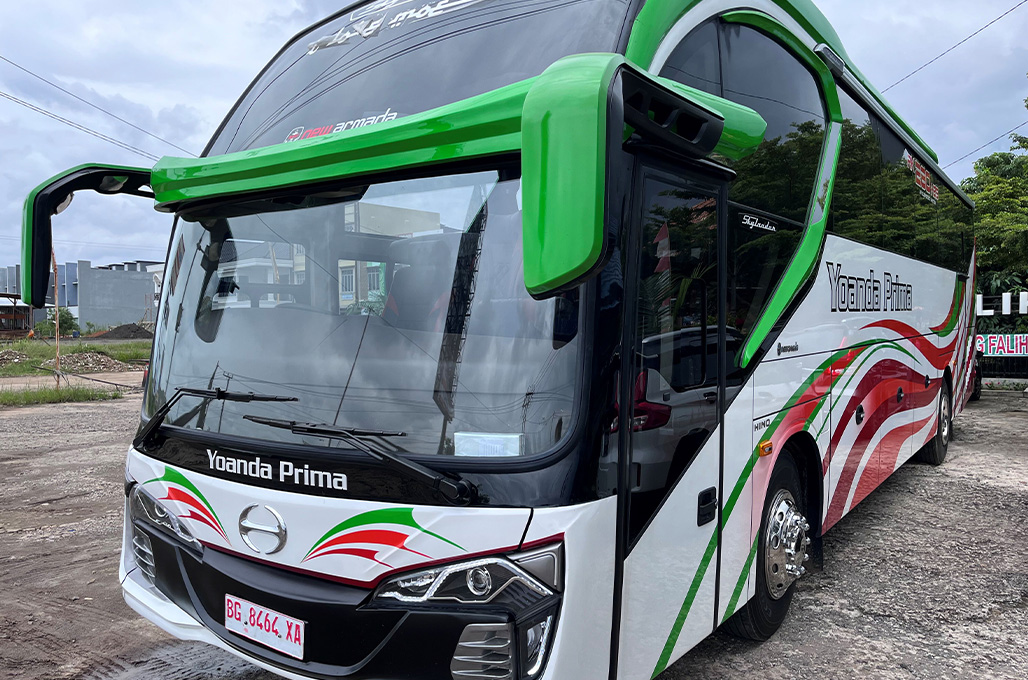 Hino Bus R280 ABS menjadi armada baru PO Yoanda Prima untuk melahap rute Sumatera