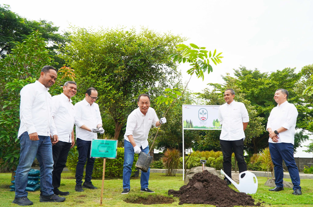 Area jalan tol makin hijau lewat konsep Ecopark Mini Forest - Astra Infra