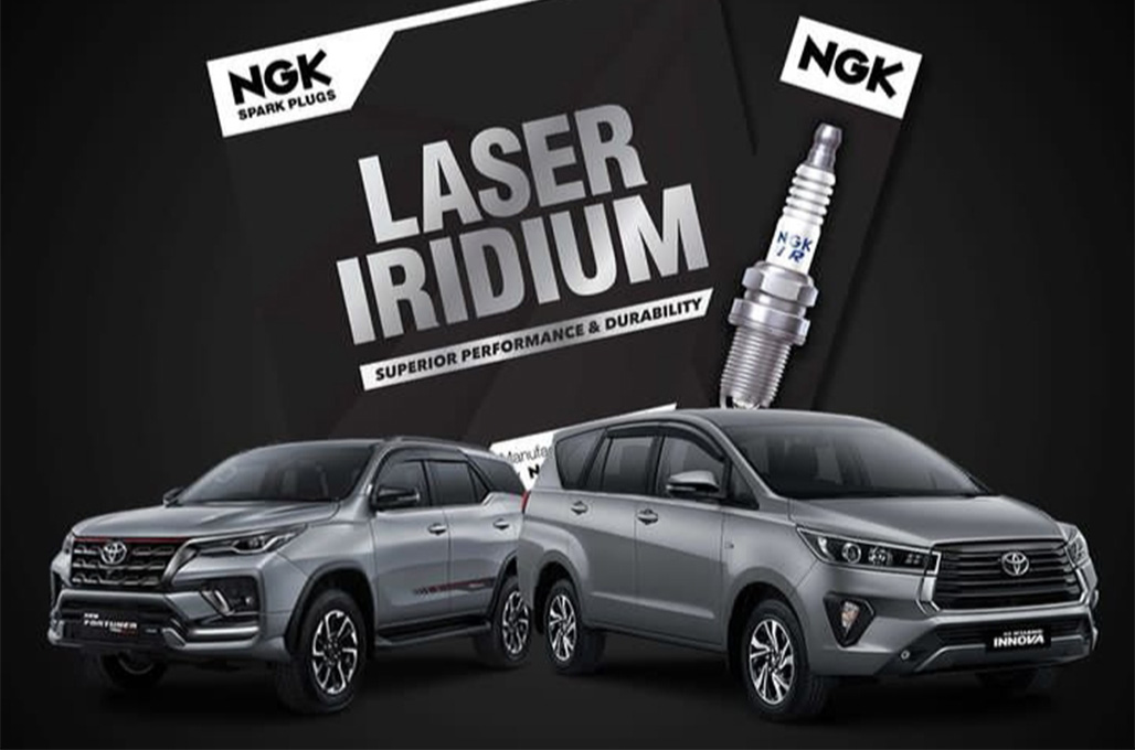 NGK Laser Iridium, busi berbahan logam mulia ganda dengan performa di atas rata-rata - IG NGK Busi