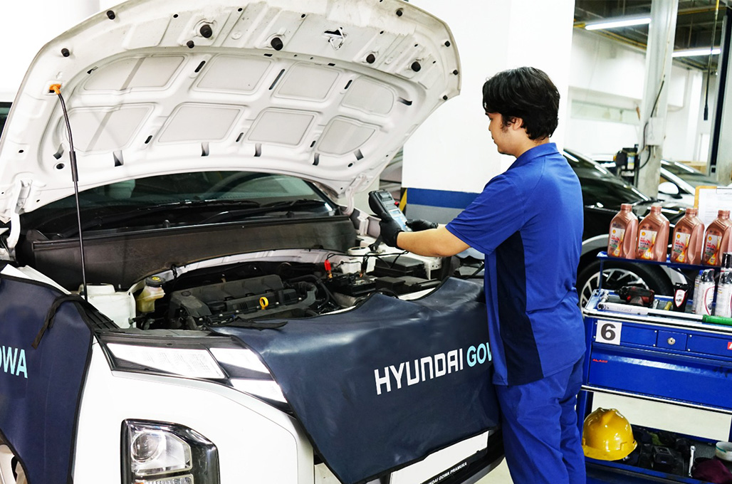 Cara Hyundai Gowa menjaga perjalanan mudik dan libur Lebaran para pelanggan di Hari Raya Idul Fitri 1445 H - Hyundai Gowa