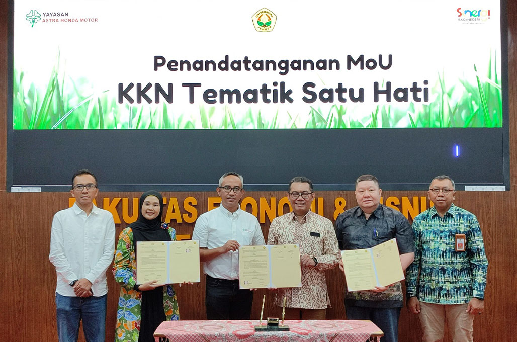 KKN Tematik Satu Hati, kolaborasi Gen Z dan Yayasan AHM Bangun Negeri - AHM