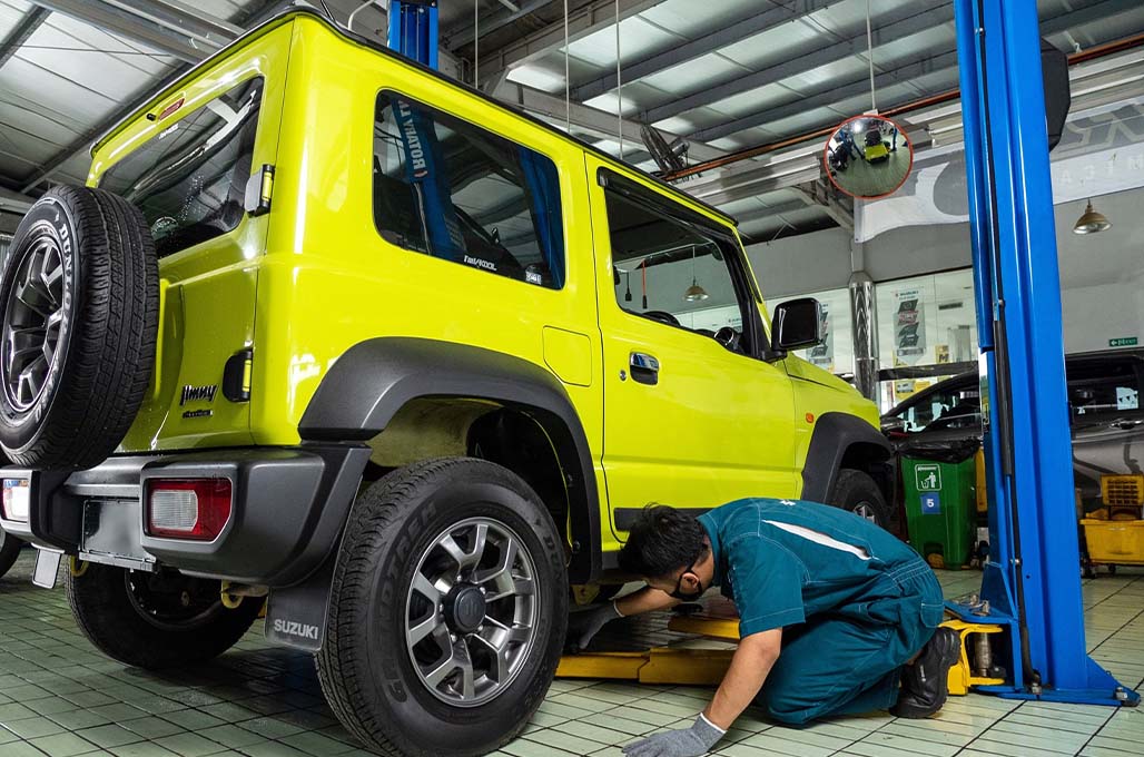 Terkait komponen pompa bahan bakar, Suzuki melakukan pemeriksaan ulang terhadap 448 unit Jimny 3 pintu - SIS