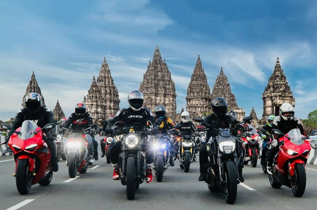 Ajang We Ride As One bakal jadikan Candi Prambanan sebagai saksi bisu kumpul bikers Ducati Indonesia - IG Ducati Indonesia