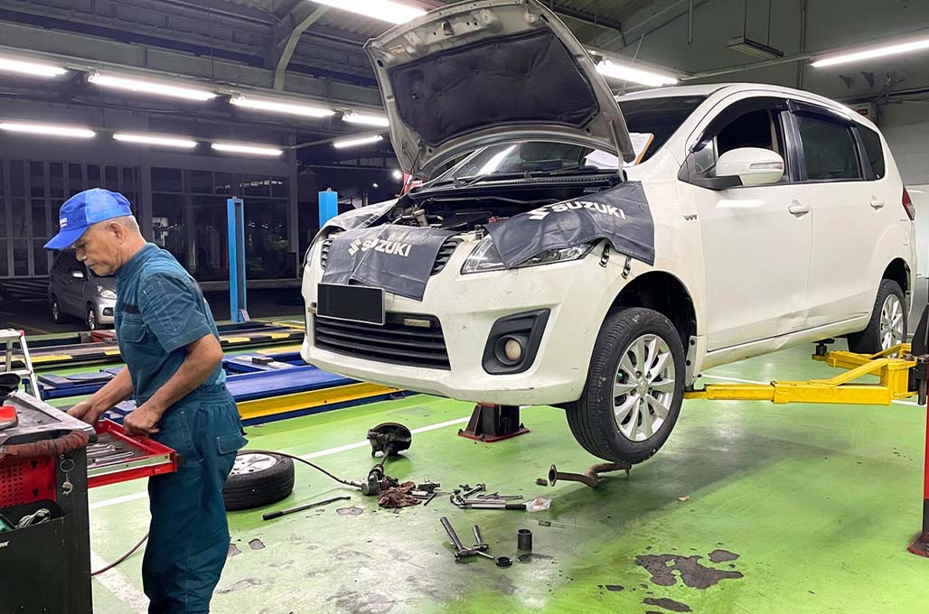 Servis kendaraan di bengkel Suzuki naik 56 persen atau sebanyak 6.080 pelanggan - SIS