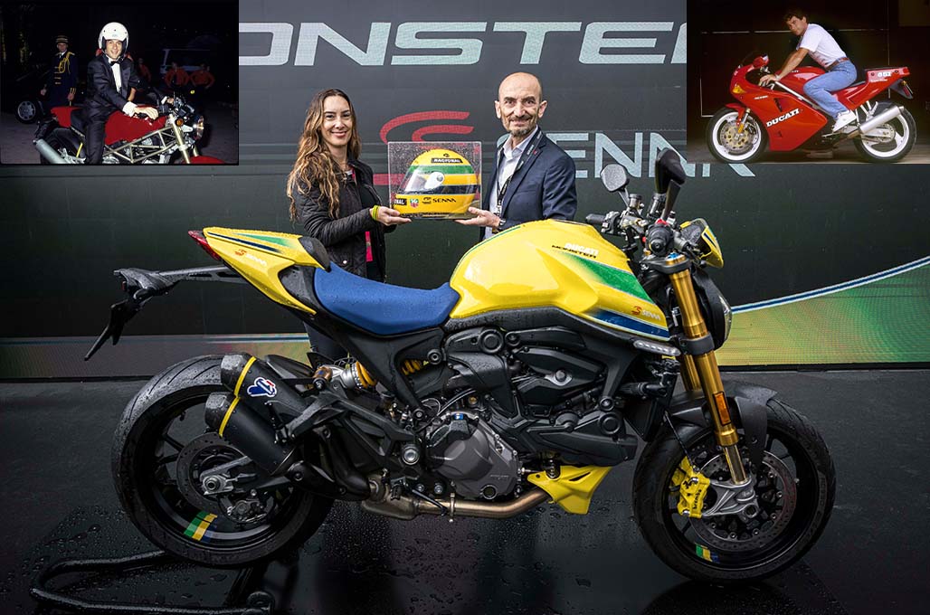 Ducati Rilis Monster Edisi Terbatas, Wujud Penghormatan Bagi Ayrton Senna - Ducati