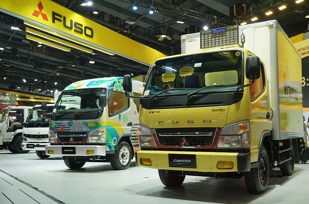 Kuartal pertama 2024 Fuso Canter masih menopang pertahanan KTB - KTB