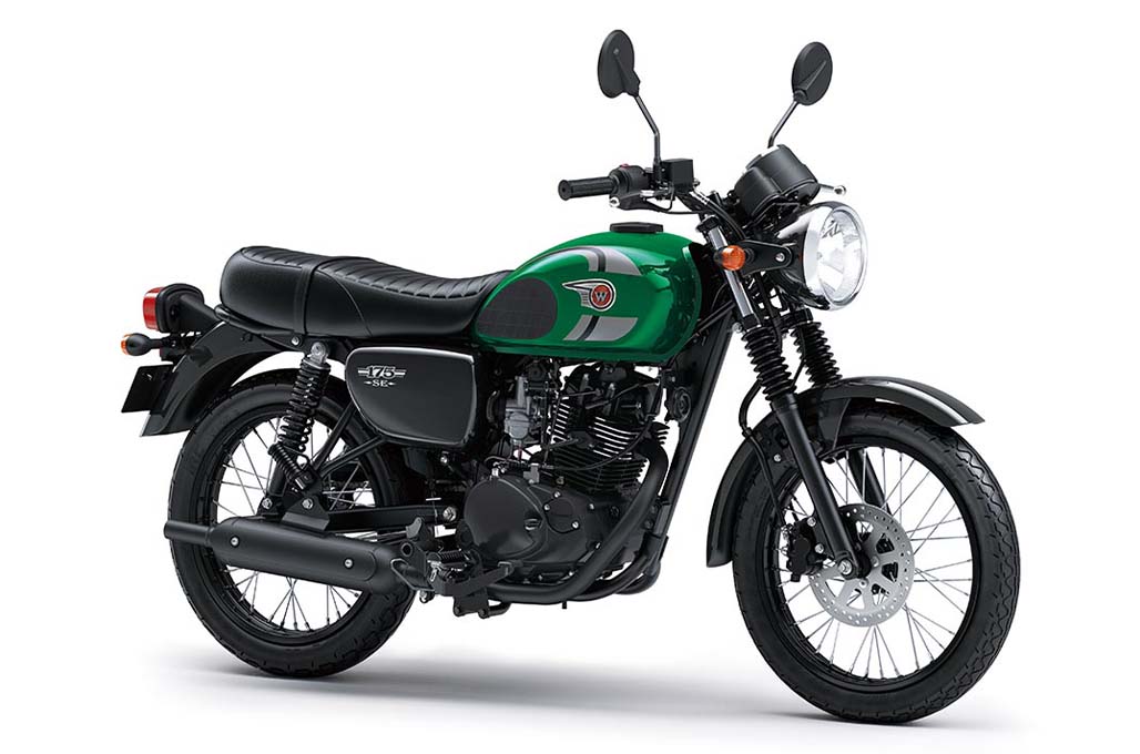 Kawasaki W175 Series model year (MY) 2025 masih tonjolkan warna dan grafis - KMI