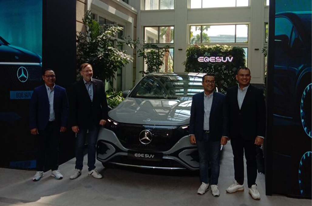Mercedes-Benz merilis EQE SUV, libas Jakarta - Jogja tanpa jeda pengisian daya baterai - AG