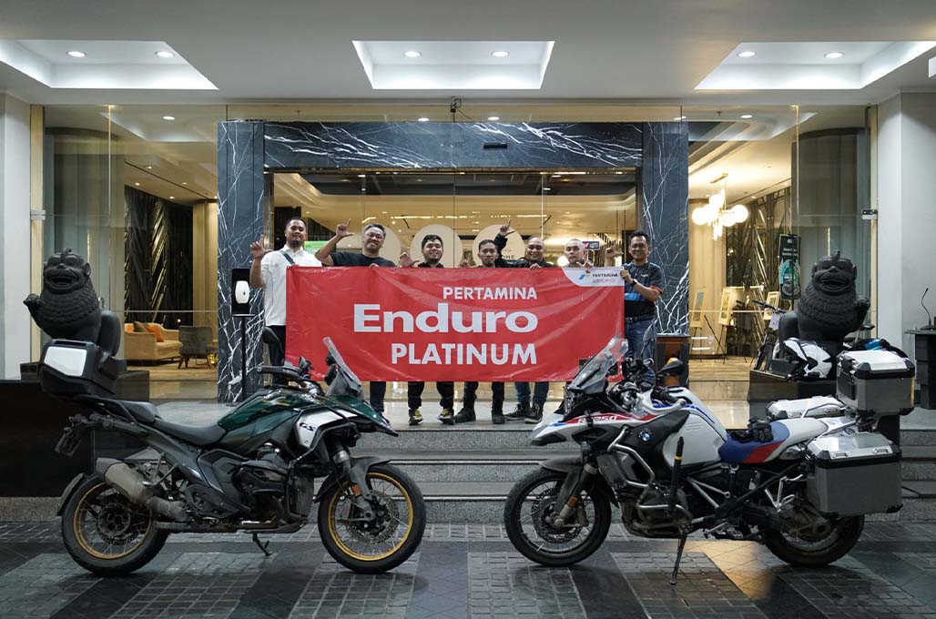 Uji jalan pelumas Pertamina Enduro SAE 5W-40 di motor BMW R1300GS dan R1250GSA, ini hasilnya - PTPL