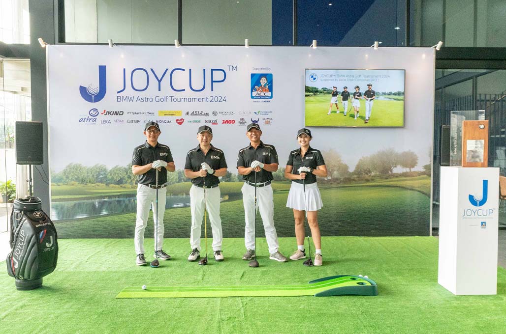 Jajaran BOD BMW Astra Membuka Turnamen Golf JoyCup 2024