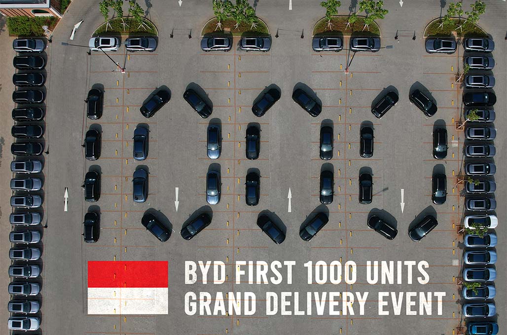 Hadirnya Founder BYD, Wang Chuanfu, Dibalik Serah Terima Simbolik 1000 Unit - BYD