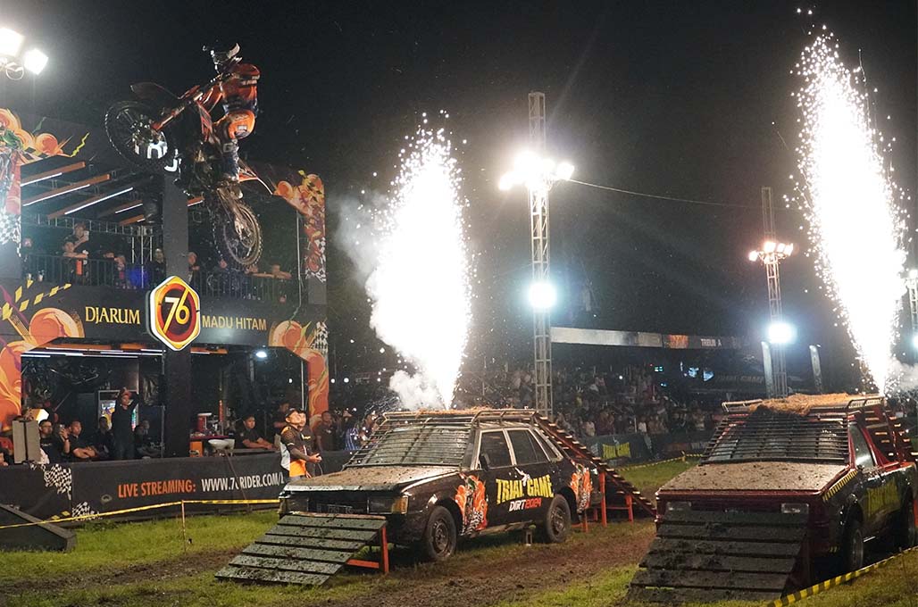 Aksi Mumpuni Hantar Rider Ini Jawara Seri Perdana Trial Game Dirt 2024 - Trial Game Dirt